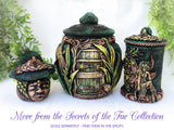 Nature Spirit Mushroom Art (Green)