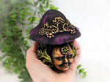 Nature Spirit Mushroom Art (Grape)