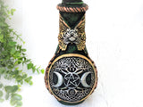 Triple Moon Pentacle Apothecary Jar