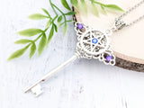 Spellweaver Skeleton Key Necklace