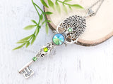 Sacred Grove Skeleton Key Necklace