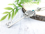 Enchanted Growth Skeleton Key Necklace
