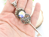 Lunar Song Skeleton Key Necklace