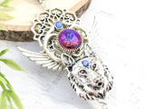 Twilight Spirit Skeleton Key Necklace