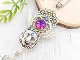 Twilight Spirit Skeleton Key Necklace
