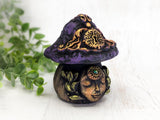 Nature Spirit Mushroom Art (Purple)