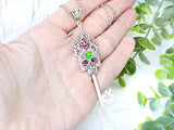 Dark Whispers Skeleton Key Necklace