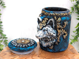 Totem Wolf Apothecary Jar