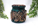 Gothic Cat Skull Apothecary Jar