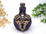 Winged Skull Apothecary Jar