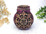 Pentacle Apothecary Jar