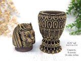 Bast Canopic Jar (No. 3)