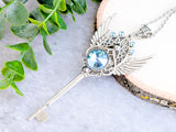 Nightsong Skeleton Key Necklace