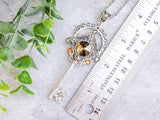 Shadow Regent Skeleton Key Necklace