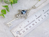 Skullweaver Skeleton Key Necklace
