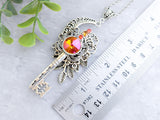 Ranger's Fire Skeleton Key Necklace