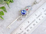 Arcane Guardian Skeleton Key Necklace