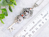Silent Warden Skeleton Key Necklace