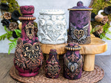 Stone Heart Apothecary Jar