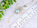 Nightsong Skeleton Key Necklace