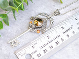Shadow Regent Skeleton Key Necklace