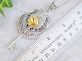 Starblade Skeleton Key Necklace