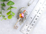 Ranger's Fire Skeleton Key Necklace
