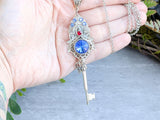 Arcane Guardian Skeleton Key Necklace