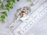 Darkwing Skeleton Key Necklace