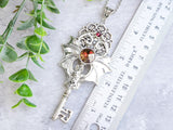 Darkwing Skeleton Key Necklace