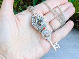 Silent Warden Skeleton Key Necklace