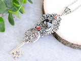 Silent Warden Skeleton Key Necklace