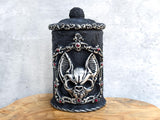 Bat Skull Apothecary Jar
