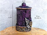 Winged Heart Apothecary Jar (No. 3)