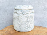Stone Heart Apothecary Jar