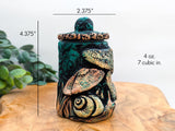 Mushroom and Snail Apothecary Jar