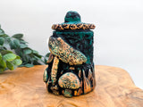Mushroom and Snail Apothecary Jar