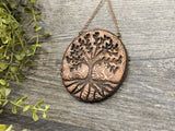Tree Of Life Christmas Yule Tree Ornament - Copper - Witchy Decor