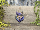 Wolf Totem Yule Christmas Tree Ornament - Witchy Decor
