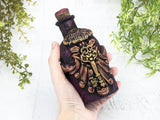 Drink Me Apothecary Jar - Alice's Adventures In Wonderland - Handcrafted Pagan Witchy Decor Bottle