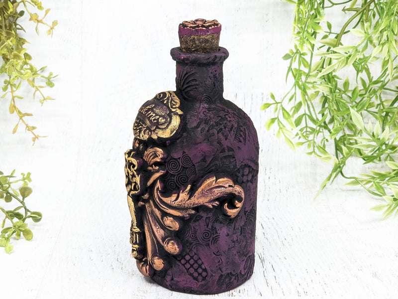 Drink Me Apothecary Jar - Alice's Adventures In Wonderland - Handcrafted Pagan Witchy Decor Bottle
