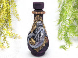 Mermaid Framed Apothecary Jar - Handcrafted Pagan Witchy Decor Bottle